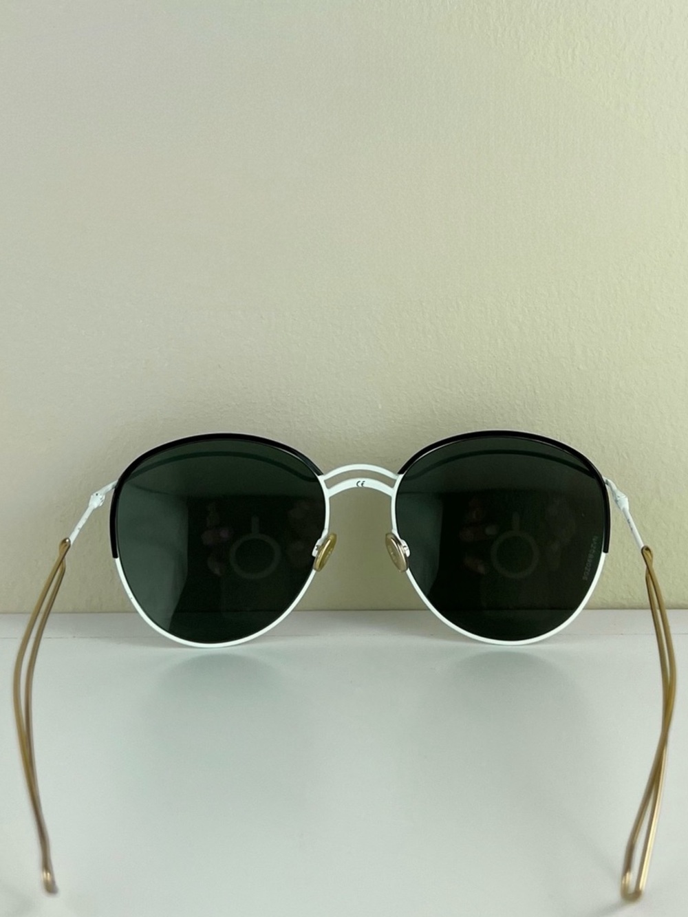 DIOR MIRRORED ROUND SUNGLASSES - Picture 5 of 12